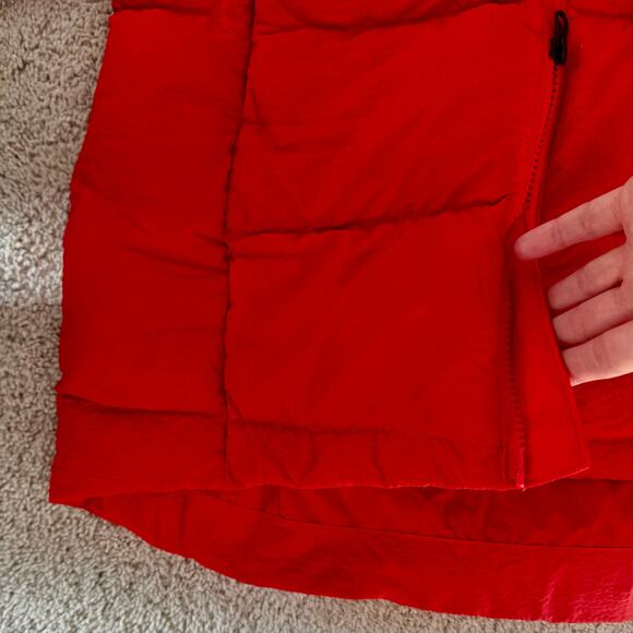 North Face TNF Dreamer Parkina 600 Down Winter Jacket Coat Red New sz medium - Picture 11 of 16